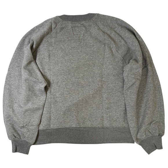 Abercrombie & Fitch Essentials Crewneck in Gray. Size Large. NWT! - Picture 4 of 8